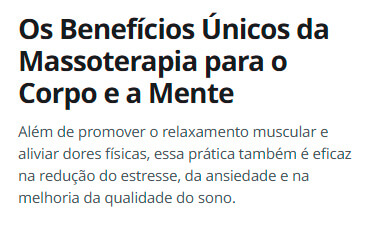 Massoterapia Integrativa — imagem do conteúdo 3